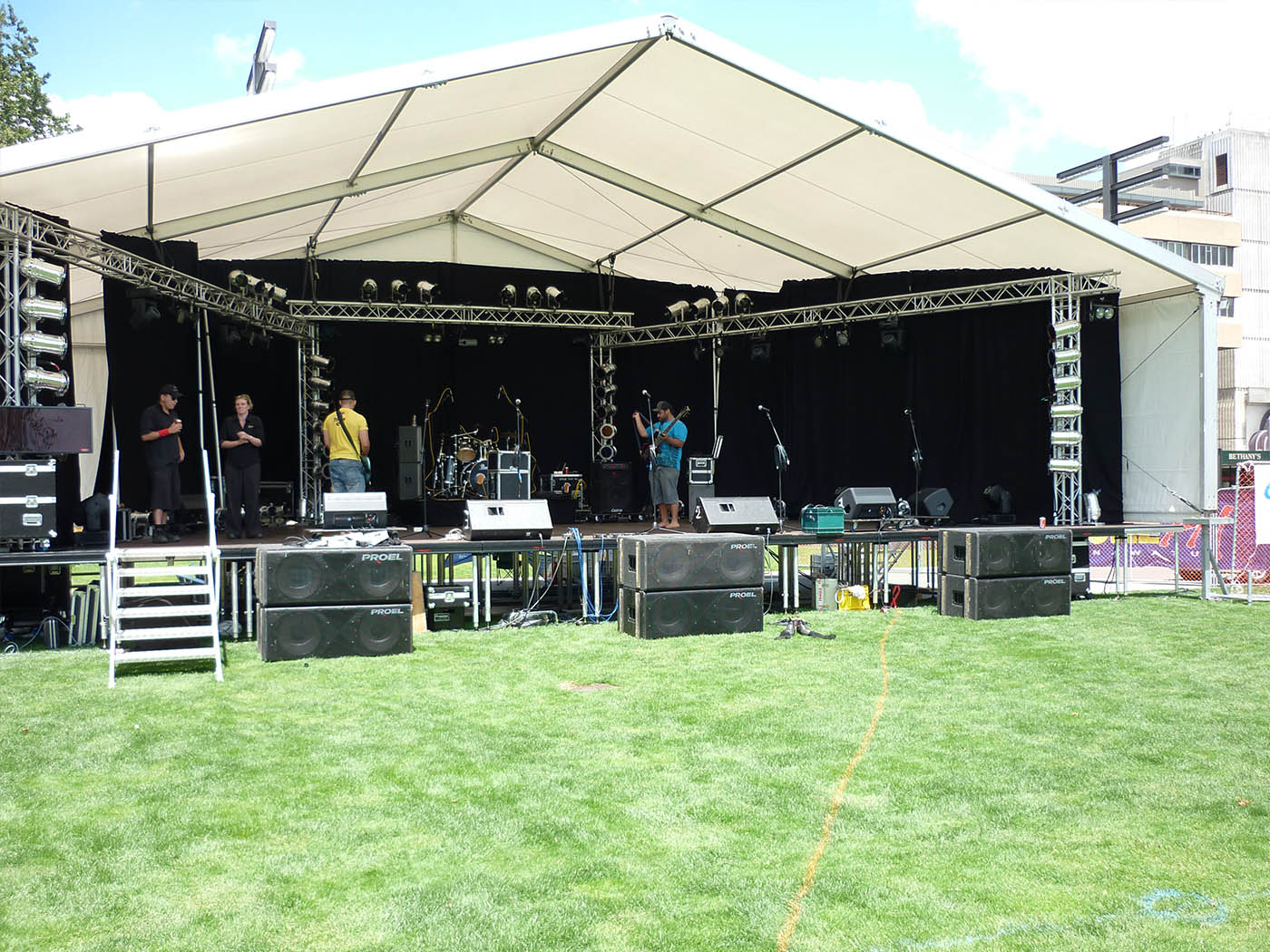 Concert And Festival Stage Hire Stronglite Staging